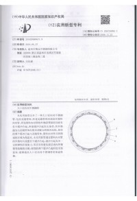 Utility model patent certificate